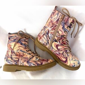 MADDEN GIRL Multicolor Swirl Kids Boots